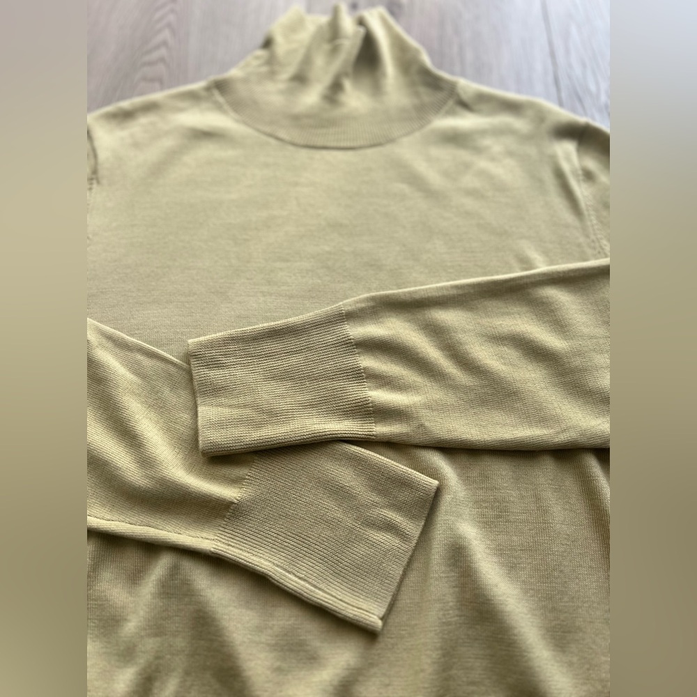 Wilfred Turtleneck lightweight sweater Sz L - Picture 9 of 12